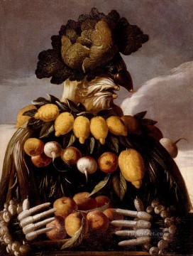  fruit Oil Painting - man of fruits Giuseppe Arcimboldo
